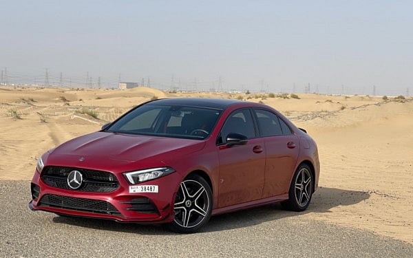 Mercedes A250 (Red), 2020 for rent in Dubai