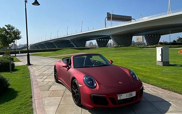 Porsche 911 Carrera (Red), 2019 for rent in Dubai