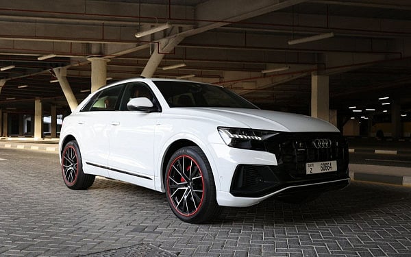 Audi Q8 (White), 2022 for rent in Dubai