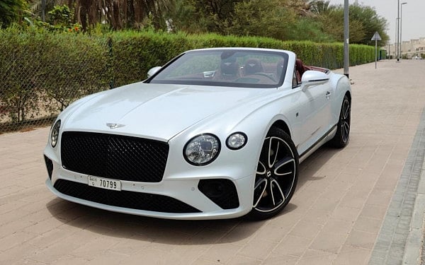 Bentley Continental (White), 2019 for rent in Dubai
