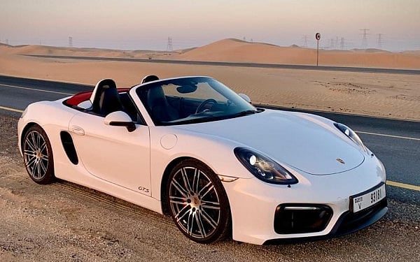 Porsche Boxster (White),  for rent in Dubai