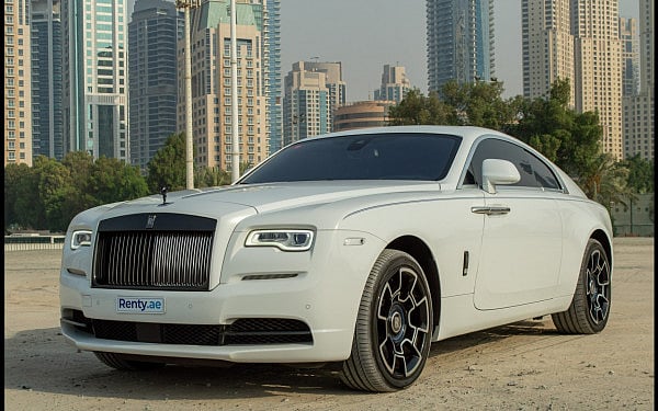 Rolls Royce Wraith (White), 2020 for rent in Dubai